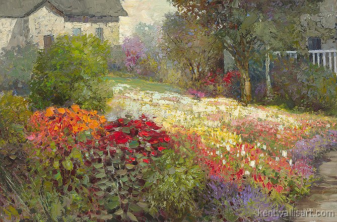 Colorful Garden 24x36